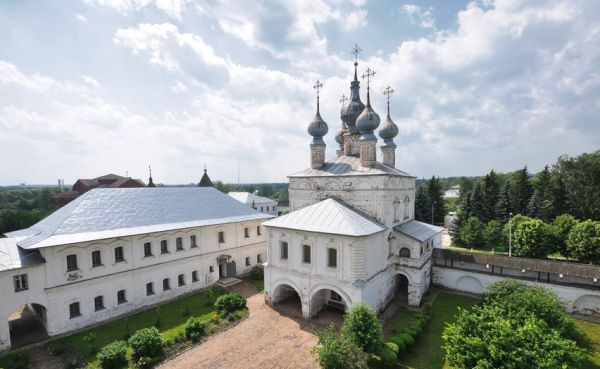 Вид с колокольни в Кремле Юрьев-Польского, Юрьев-Польский