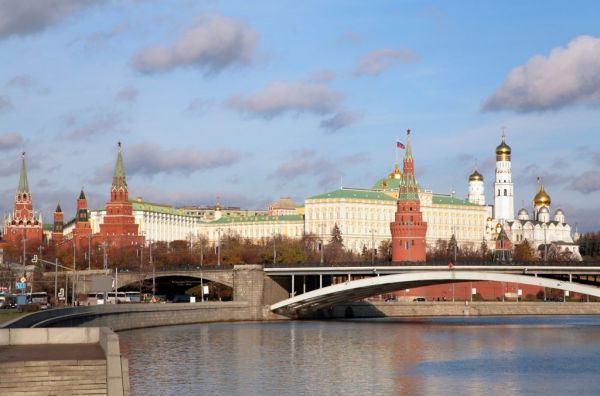 Вид на Кремль с Москвы - реки, Кратово