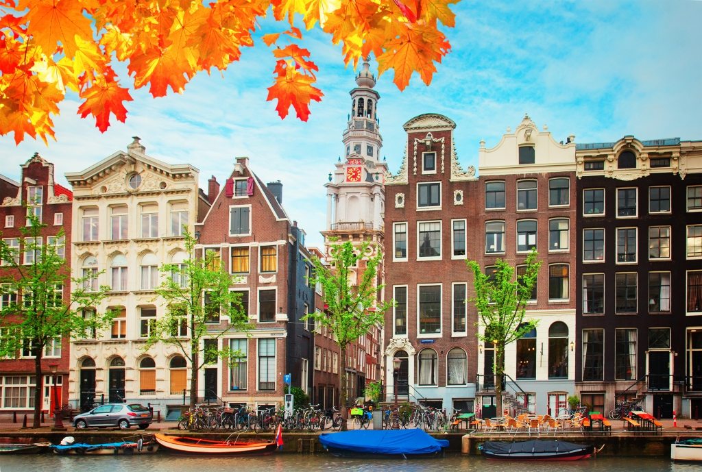 Вид на Амстердам