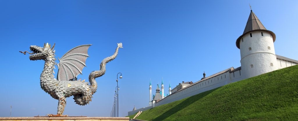 Памятник дракону Зиланту