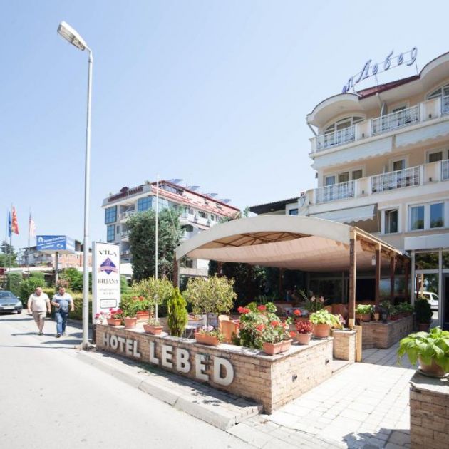 Отель Hotel Lebed, Охрид