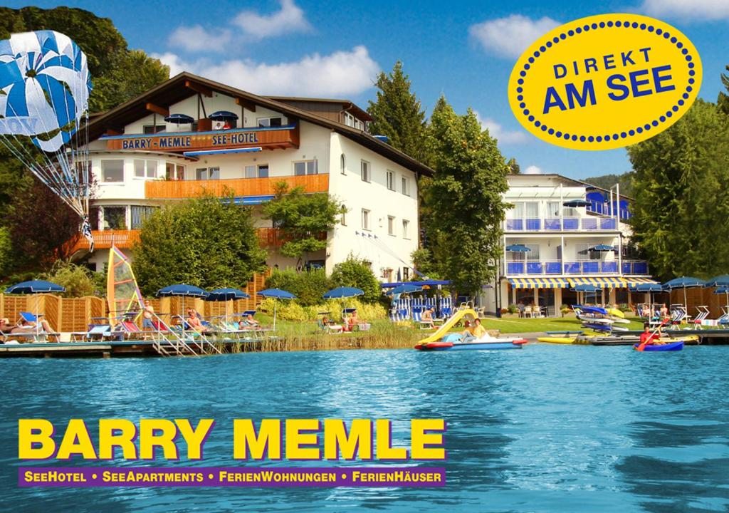 Отель Barry Memle Directly at the Lake, Фельден-ам-Вёртерзе