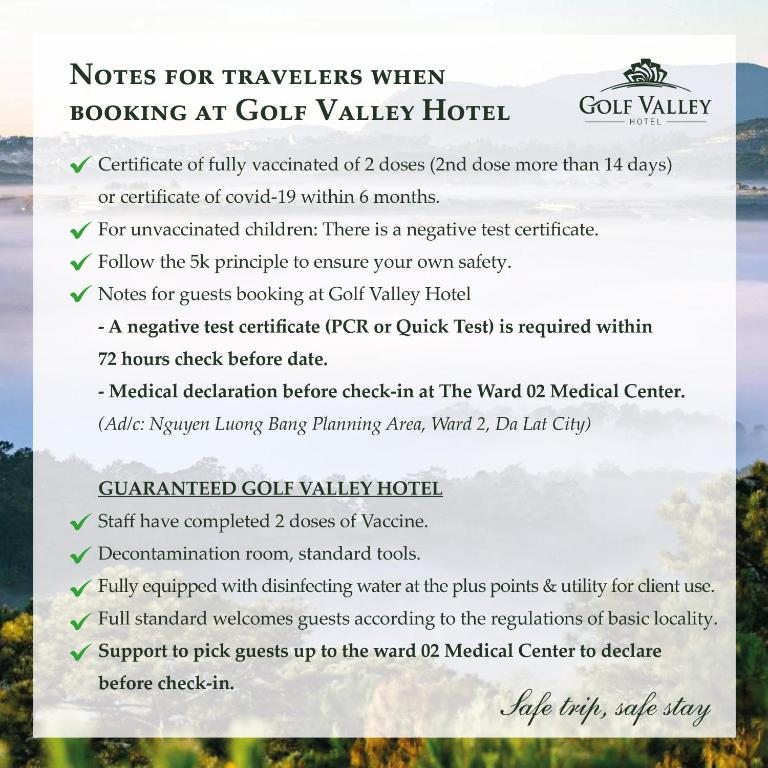 Golf Valley Hotel, Далат