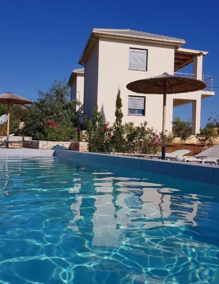 Luxurious villa at a unique spot, Агиос-Николаос, Пелопонесс, Западная Греция и Ионния