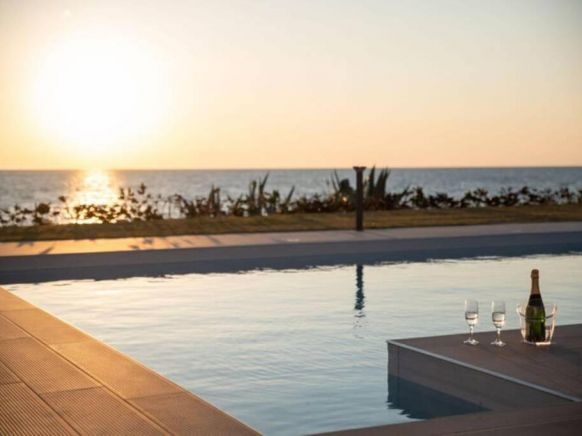 Seaside new villa with pool
