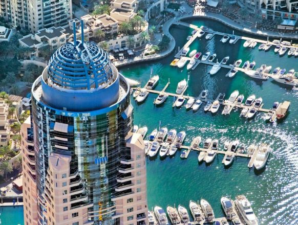 Отель Dubai Marriott Harbour Hotel And Suites, Дубай