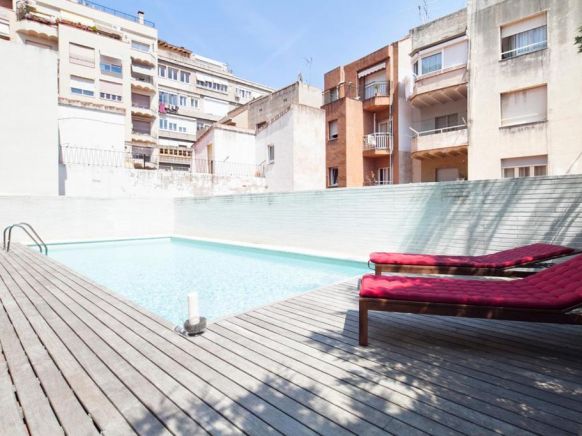 Apartment Barcelona Rentals - Swimming Pool with Terrace