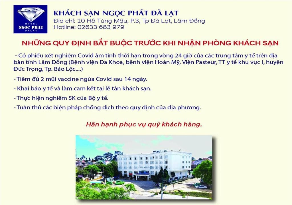 Ngoc Phat Dalat Hotel, Далат