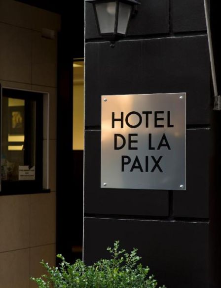 Hotel de la Paix with city view