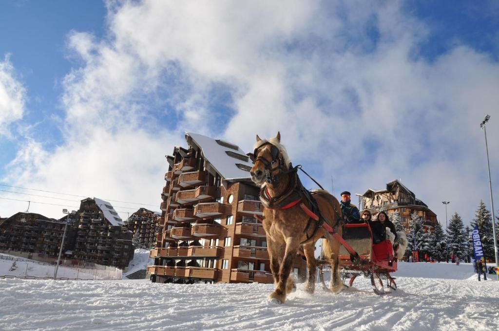 Avoriaz Франция горнолыжный курорт