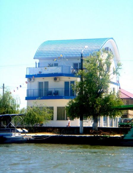Marina House with a terrace