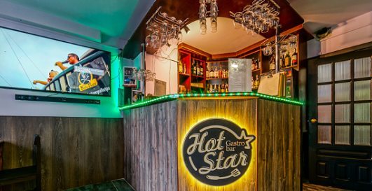 Кафе «Hot Star Gastrobar», Отель Звезда