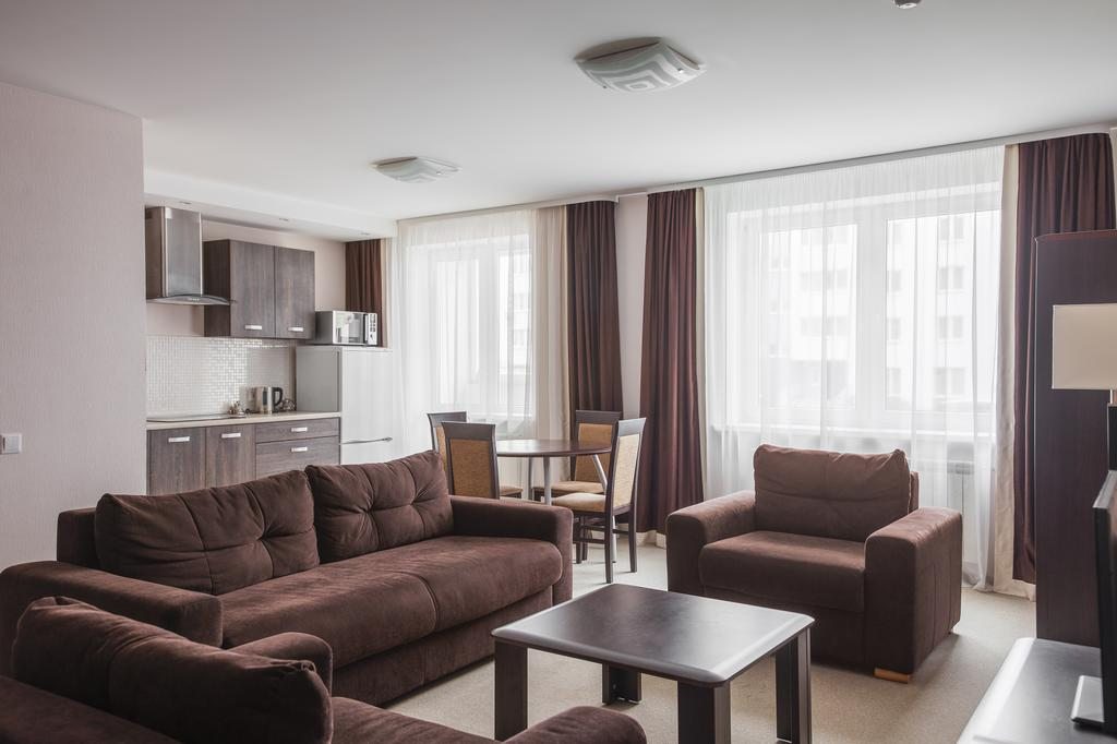Апартаменты (Улучшенные апартаменты с 2 спальнями) отеля Комфорт, Минск