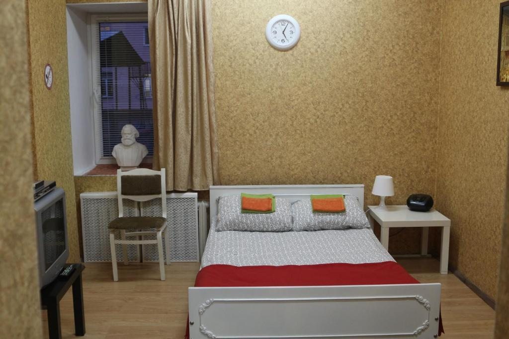 Двухместный (Бюджетный двухместный номер с 1 кроватью) хостела На Октябрьской, Витебск