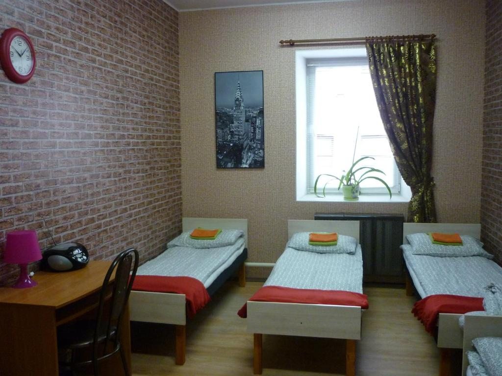 Номер (Кровать в общем номере для мужчин с 4 кроватями) хостела На Октябрьской, Витебск