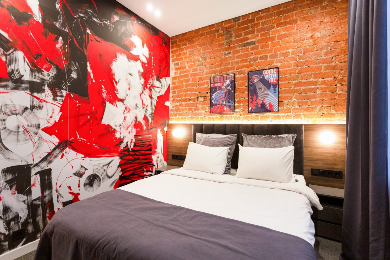 Люкс (LOFT с двуспальной кроватью), Отель Seven Hills на Трубной