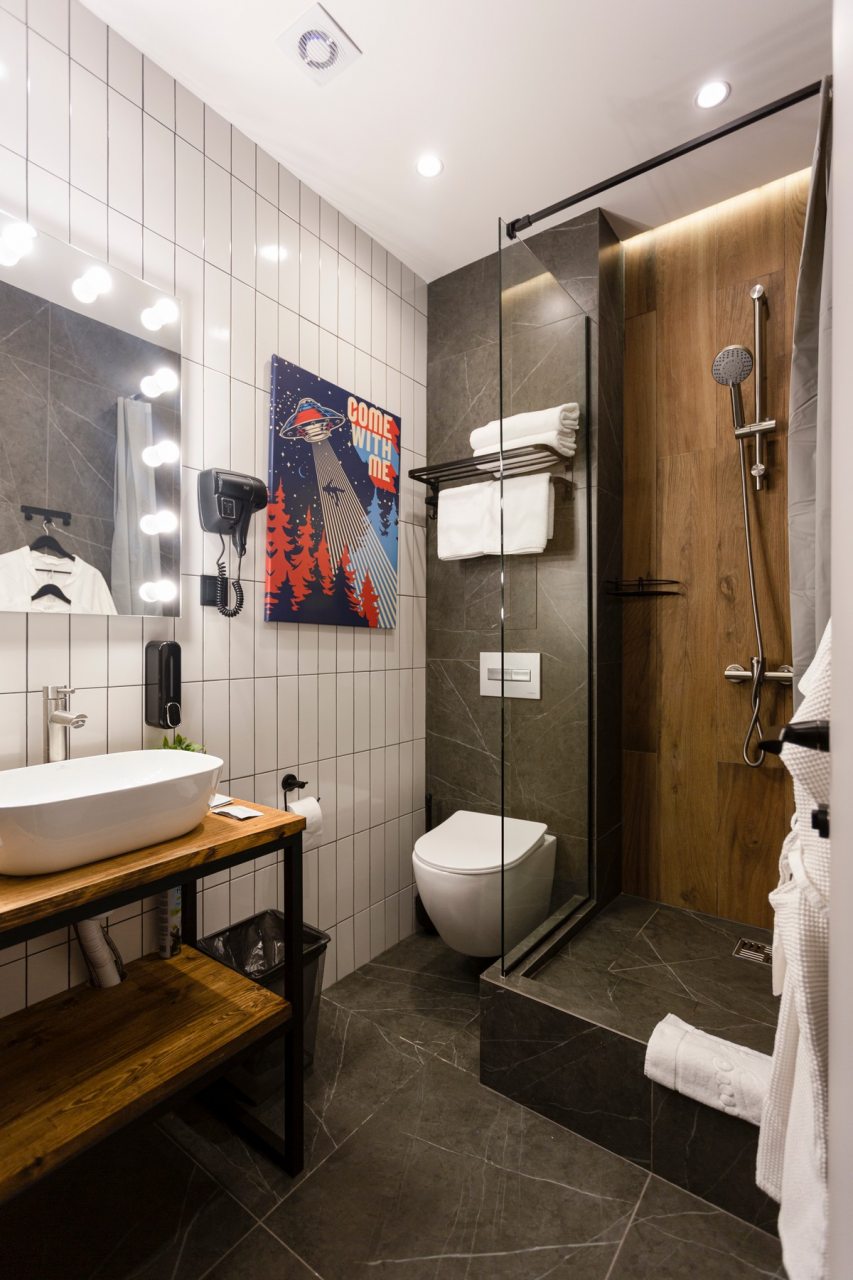 Люкс (LOFT с двуспальной кроватью), Отель Seven Hills на Трубной