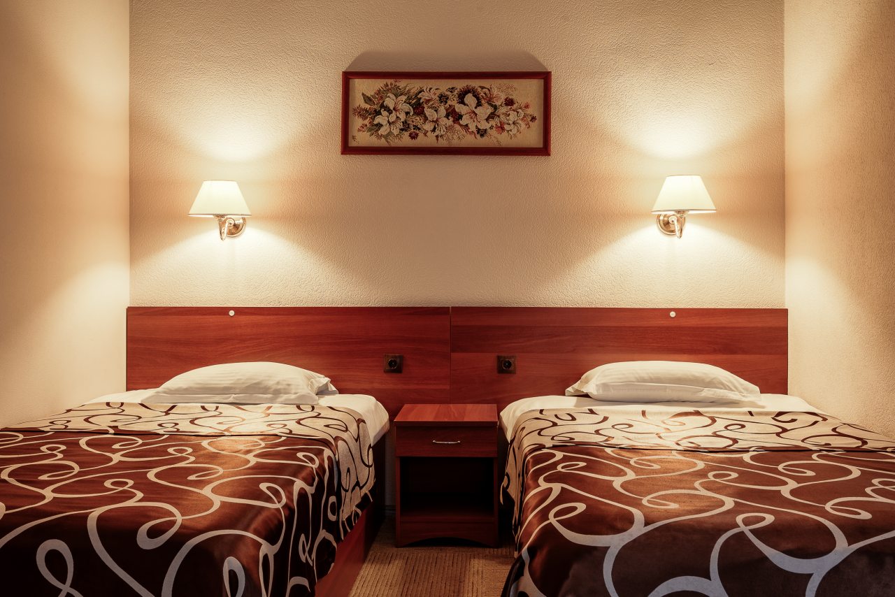 Двухместный (СТАНДАРТ с двумя раздельными кроватями) гостиницы Cronwell Ника Центр, Омск