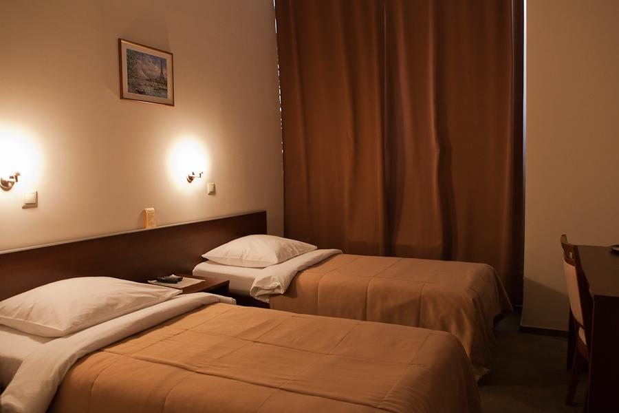 Двухместный (С 2 раздельными кроватями) гостиницы Новая Крепость, Ачинск