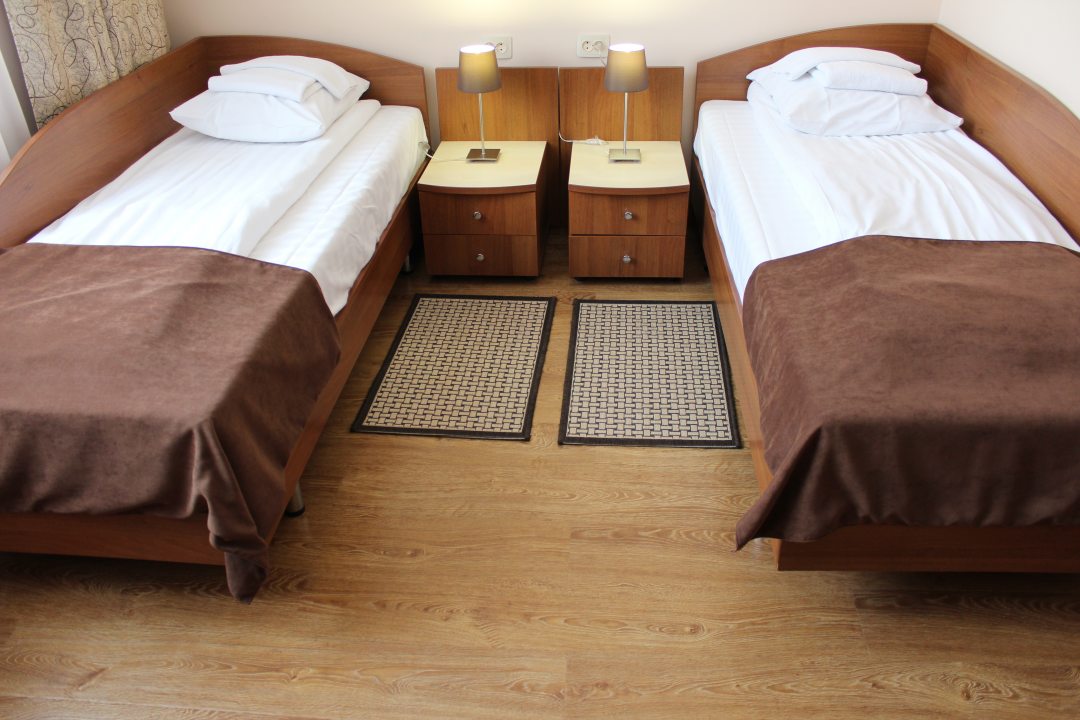 Двухместный (Двухместный стандартный номер с двумя раздельными кроватями) отеля Ока, Калуга