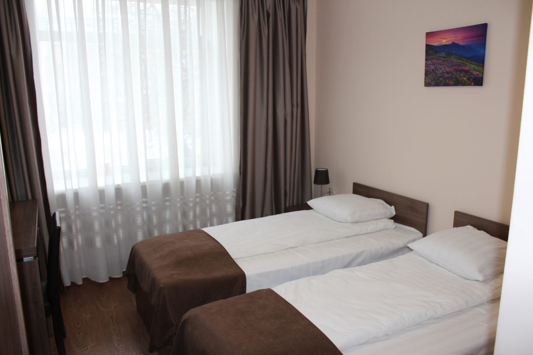 Двухместный (Двухместный улучшенный номер с двумя раздельными кроватями) отеля Ока, Калуга