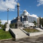 Отель Пур-Наволок находится в историческом месте в центре города Архангельска на берегу реки Северная Двина