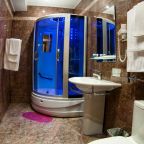 Ванная комната в гостинице Angel Hotel, Самара