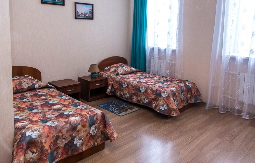 Двухместный (Стандарт TWN) гостиницы Левый берег, Ульяновск