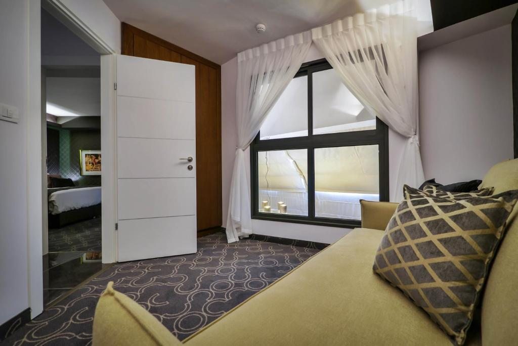 Апартаменты (Апартаменты Делюкс с 2 спальнями — Два уровня) отеля 21st Floor Hotel, Иерусалим