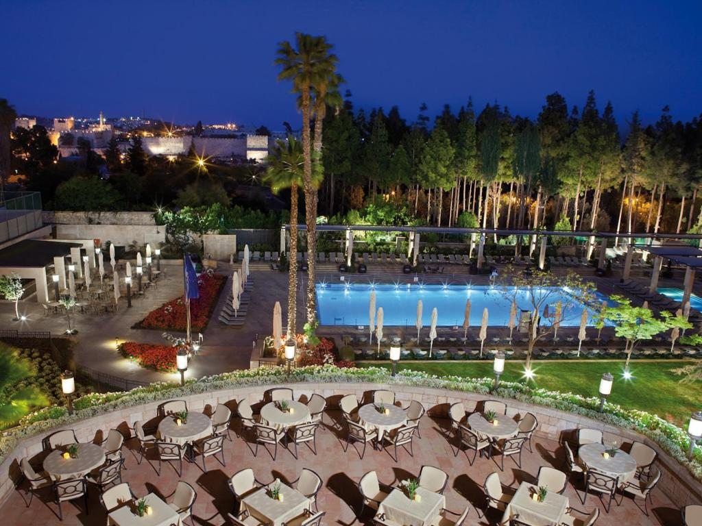 Двухместный (Двухместный номер с 1 кроватью или 2 отдельными кроватями, вид на сад) отеля King David Hotel Jerusalem, Иерусалим