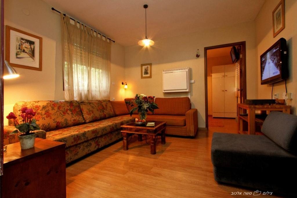 Апартаменты (Апартаменты с 1 спальней (для 3 взрослых)) отеля Golan Rooms At Sagi Family Country Lodging, Мошав-Рамот