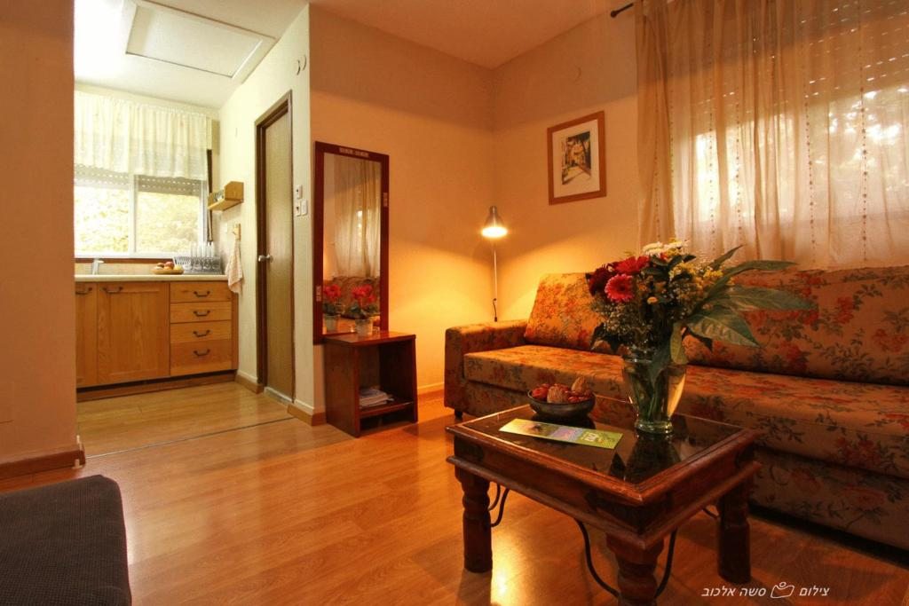 Апартаменты (Апартаменты с 1 спальней (для 4 взрослых)) отеля Golan Rooms At Sagi Family Country Lodging, Мошав-Рамот
