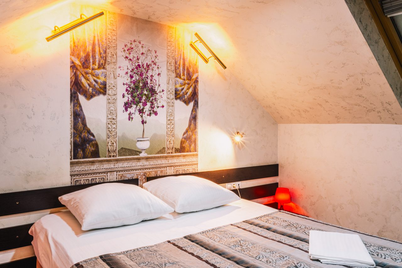 Четырехместный (Семейный двухкомнатный четырехместный блок (номер третий категории)), Отель Патио