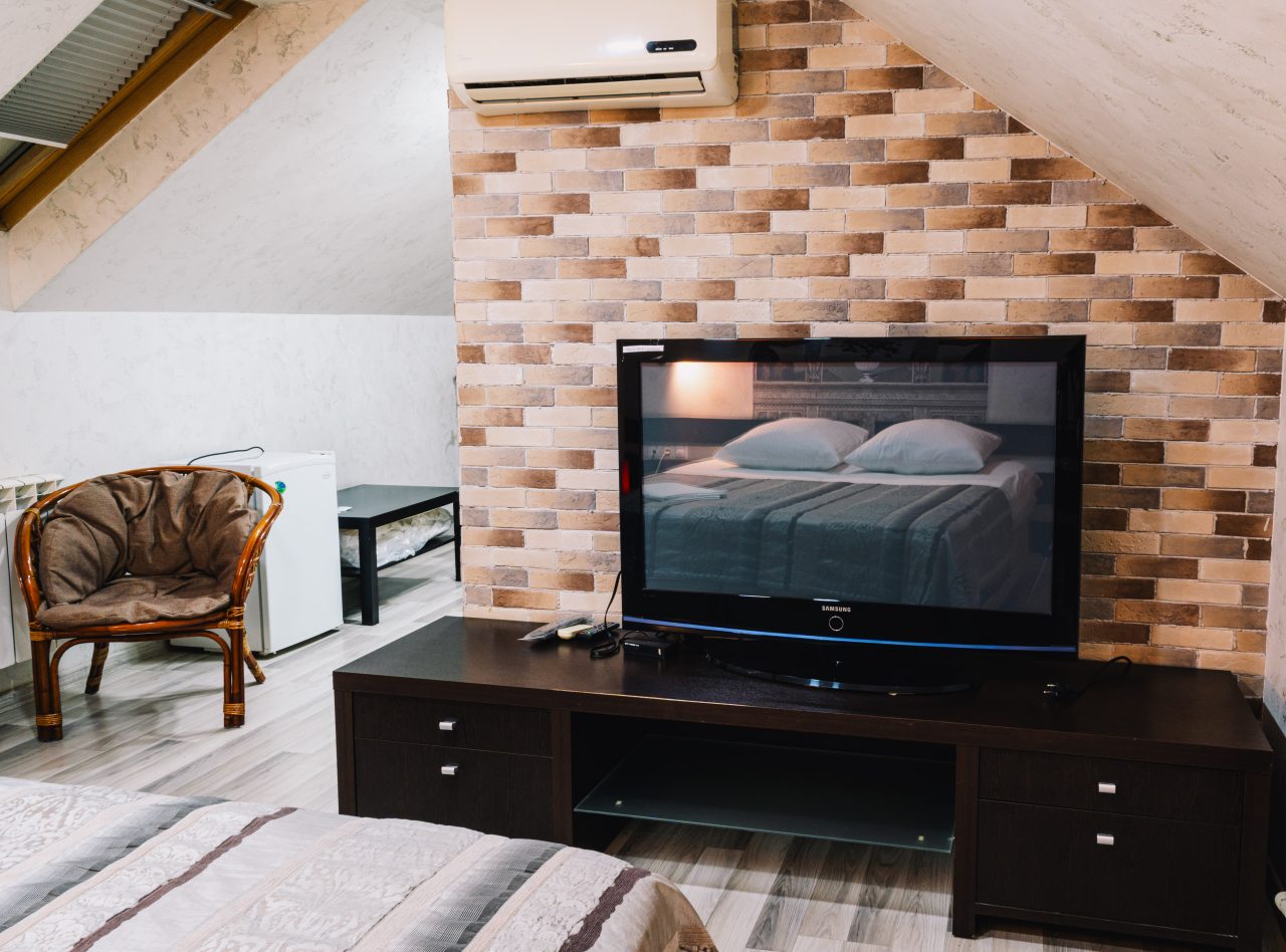 Четырехместный (Семейный двухкомнатный четырехместный блок (номер третий категории)), Отель Патио