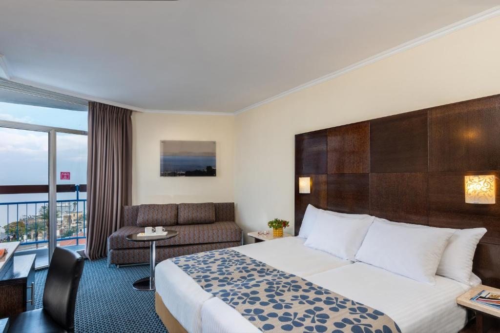 Двухместный (Клубный двухместный номер с 1 кроватью или 2 отдельными кроватями) отеля Leonardo Club Tiberias - Все включено, Тверия