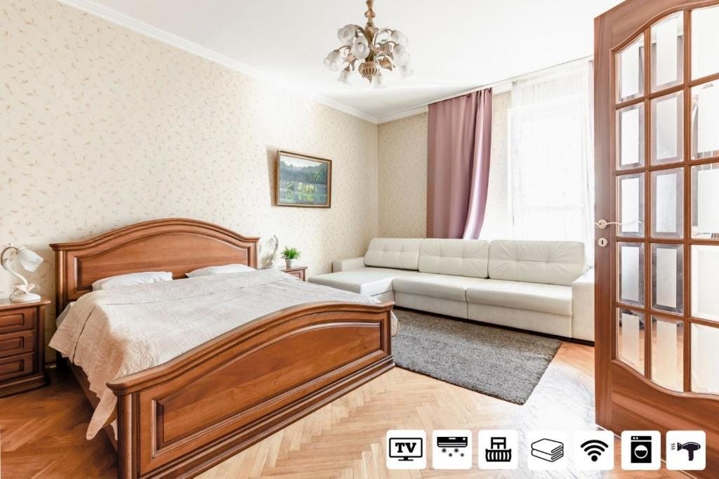Апартаменты (Апартаменты с 2 спальнями) апартамента Купаловская, Минск