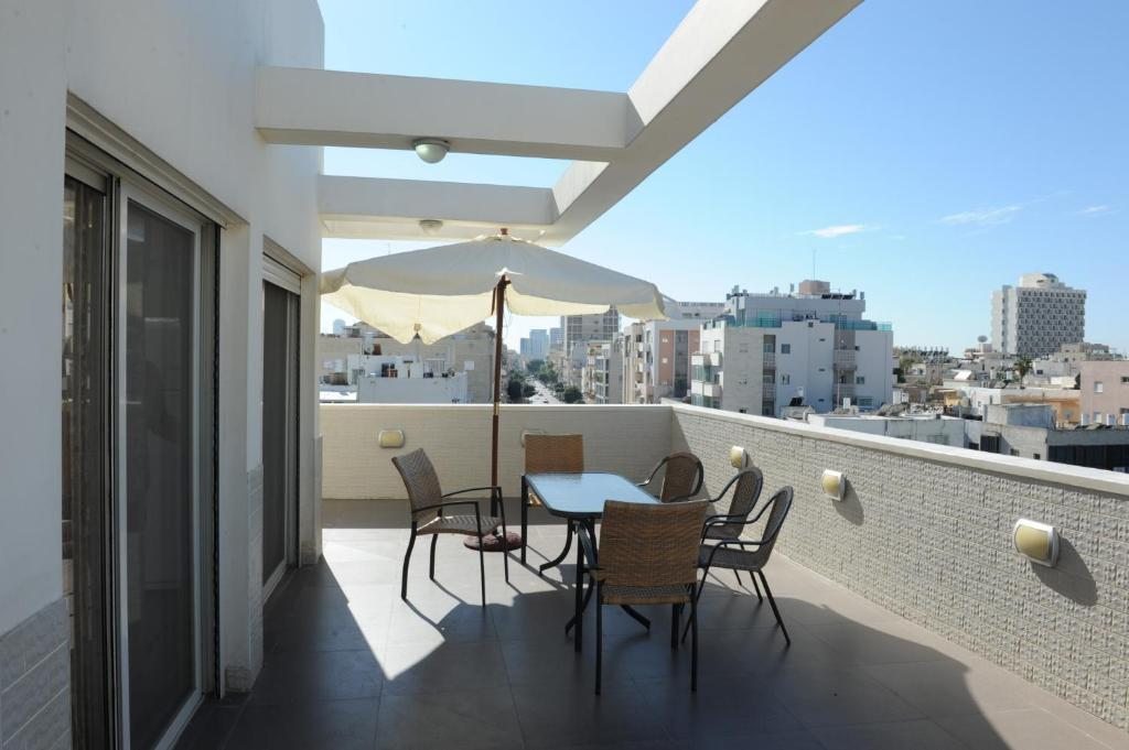 Апартаменты (Апартаменты в пентхаусе) апартамента Gordon Beach Apartment, Тель-Авив