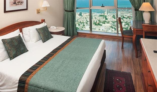Двухместный (Представительский двухместный номер с 1 кроватью + детская комната) отеля Crowne Plaza Haifa, Хайфа