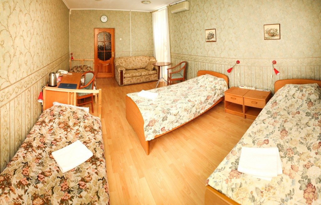 Четырехместный (Койко-место в 4-местном общем номере) отеля Форт, Екатеринбург