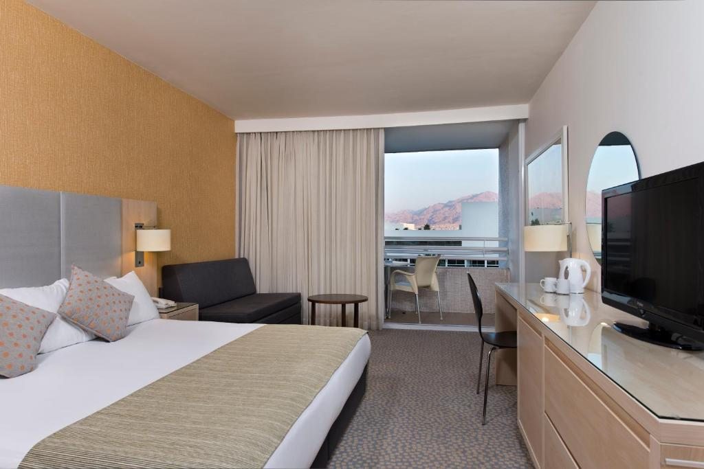 Двухместный (Стандартный двухместный номер с 1 кроватью или 2 отдельными кроватями) отеля Isrotel Lagoona All-Inclusive Hotel, Эйлат