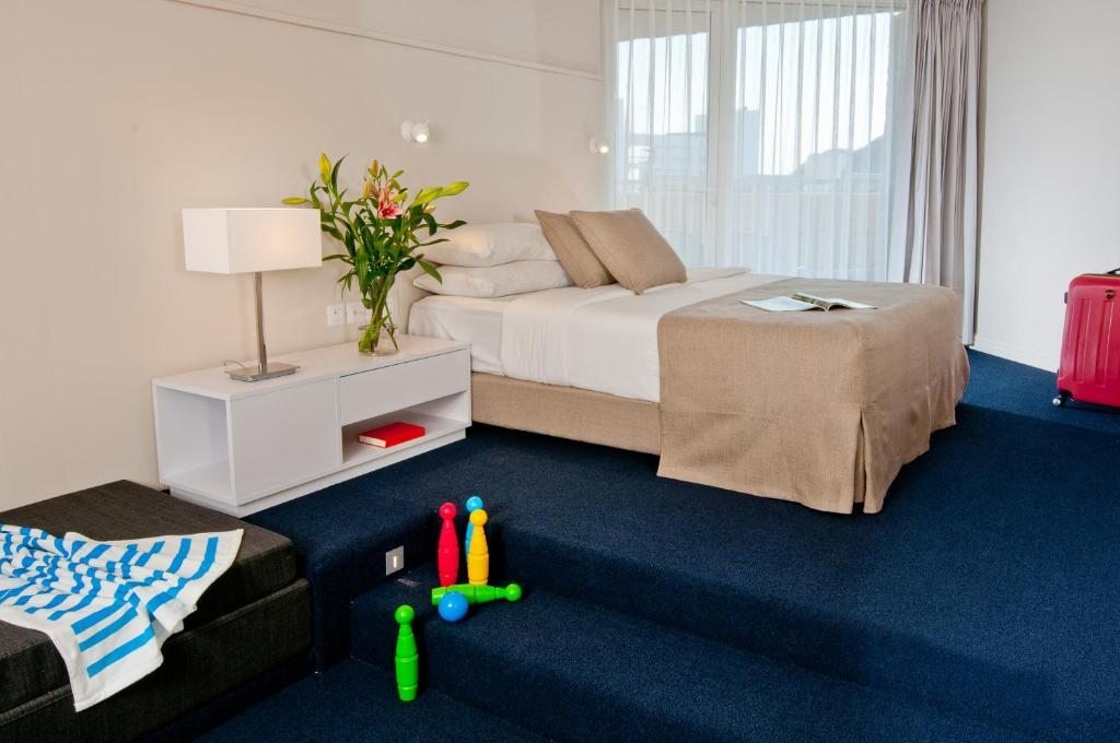 Двухместный (Двухместный номер Делюкс в башне с 1 кроватью или 2 отдельными кроватями) отеля U Coral Beach Club Eilat – Ультра все включено, Эйлат