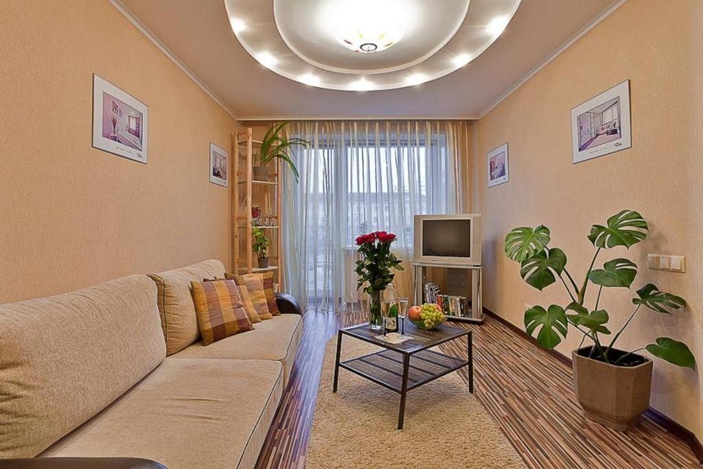Апартаменты (Апартаменты с 1 спальней и балконом) апартамента Vip-kvartira Zolotaya Gorka 14, Минск