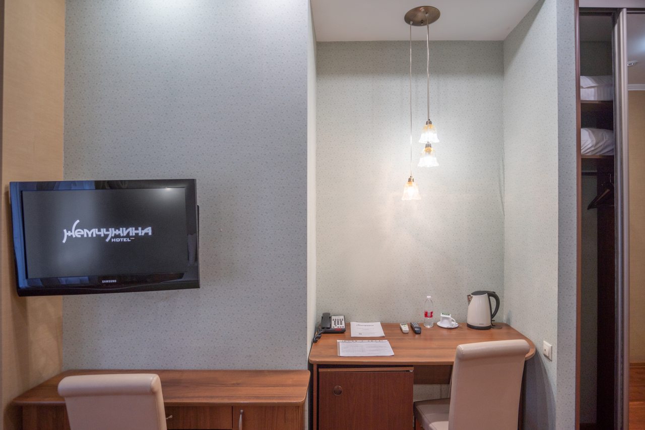 Двухместный (Стандартный двухместный номер (второй корпус)), Отель Жемчужина