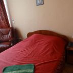 Кровать в номере гостиницы Золотая Миля 3*, Рязань