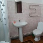 Ванная комната в номере гостиницы Золотая Миля 3*, Рязань