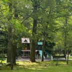 Вид на сад, Отель Нагорное