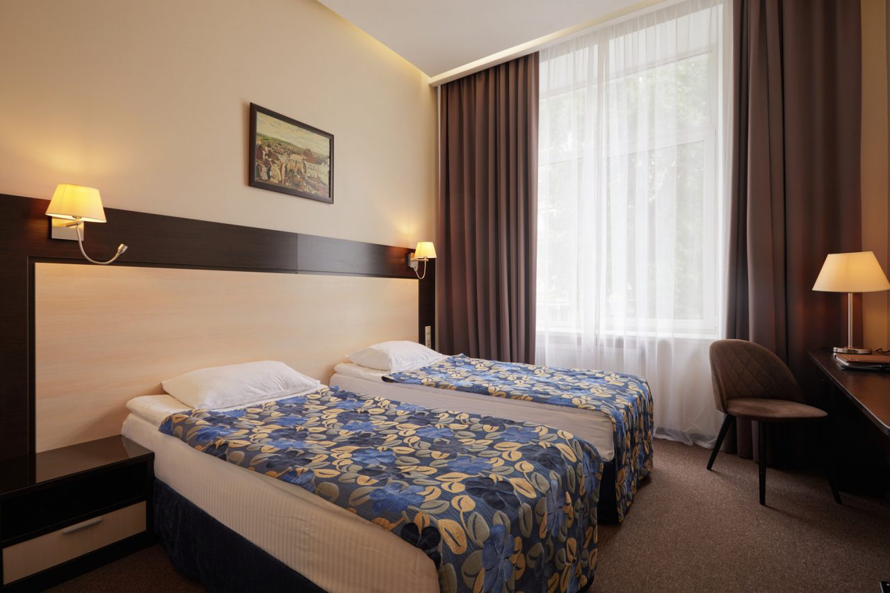 Номер Комфорт с двумя раздельными кроватями (Твин)