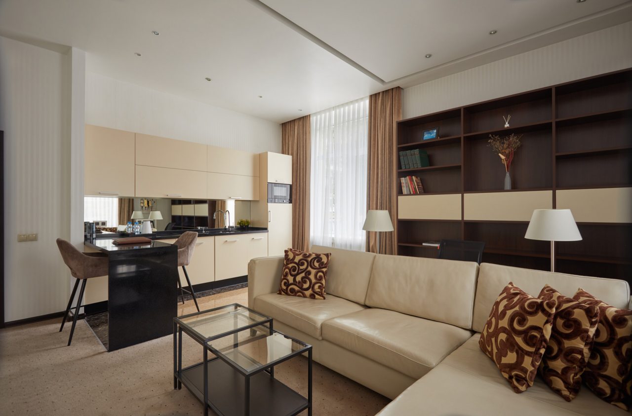 Апартаменты с кухней (есть всё!)