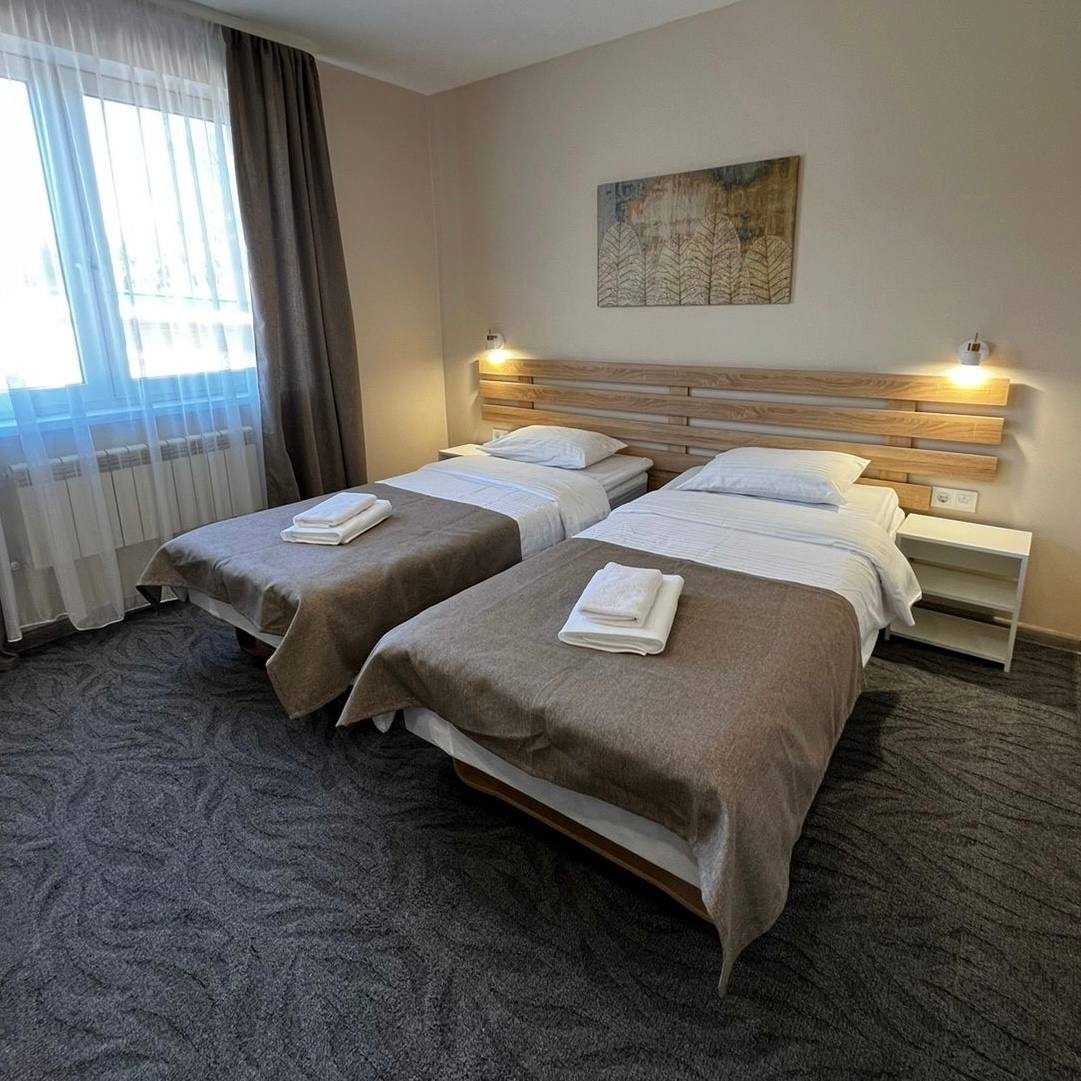 Двухместный (Стандарт с двумя отдельными кроватями), Мини-отель Таймаут