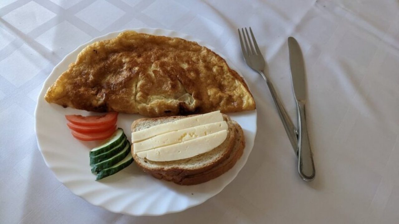 Континентальный завтрак, Гостиница Приокская